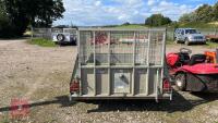 IFOR WILLIAMS TWIN AXLE CAGED TRAILER - 4