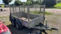 IFOR WILLIAMS TWIN AXLE CAGED TRAILER - 5