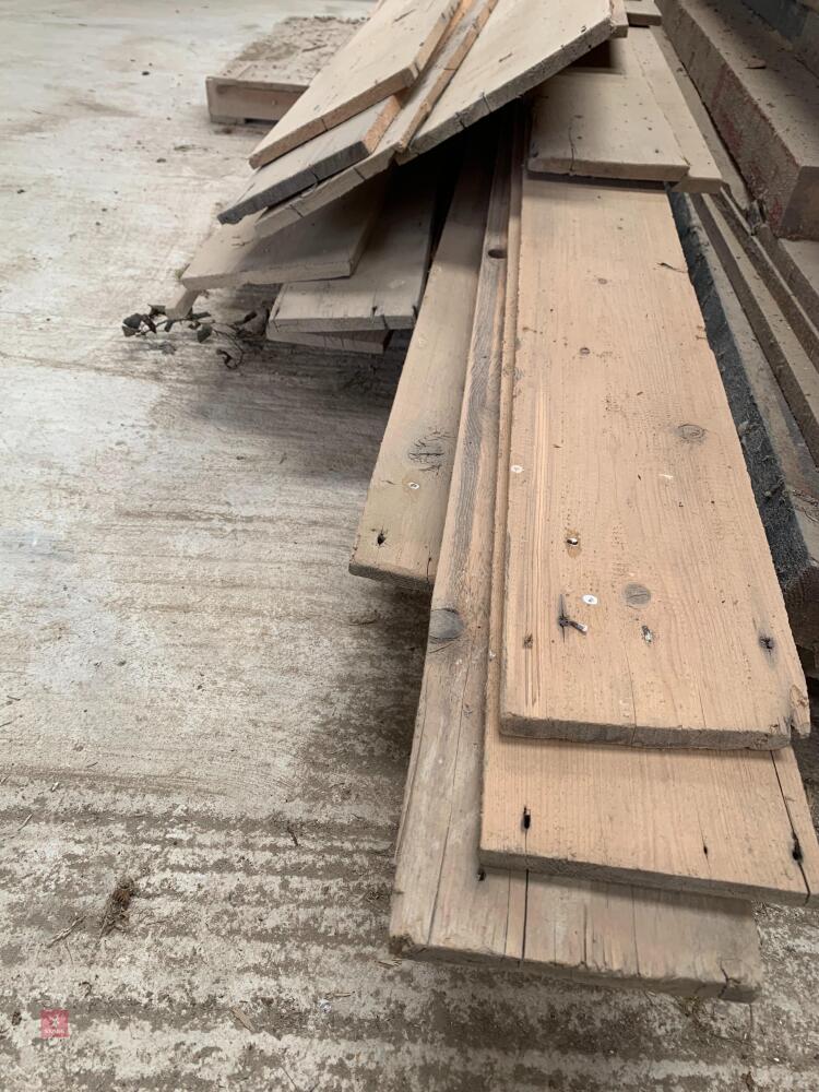 RECLAIMED SANDED ANTIQUE FLOORBOARDS