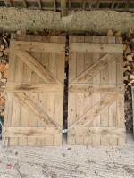 PAIR OF STABLE DOORS - 2