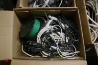 3 X BOXES OF MIXED ELECTRIC CABLE - 3