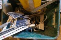 BOX OF LARGE HINGE & BOLTS