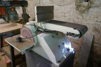 AXMINSTER BELT & DISC SANDER - 6