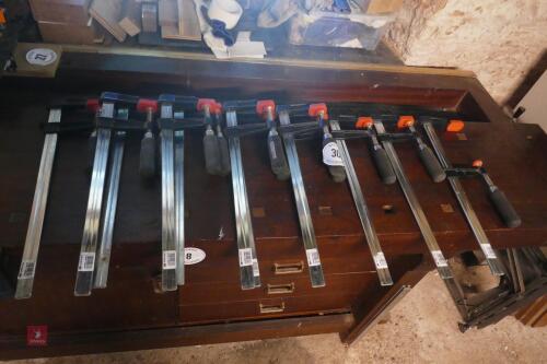 8 AXMINSTER CLAMPS