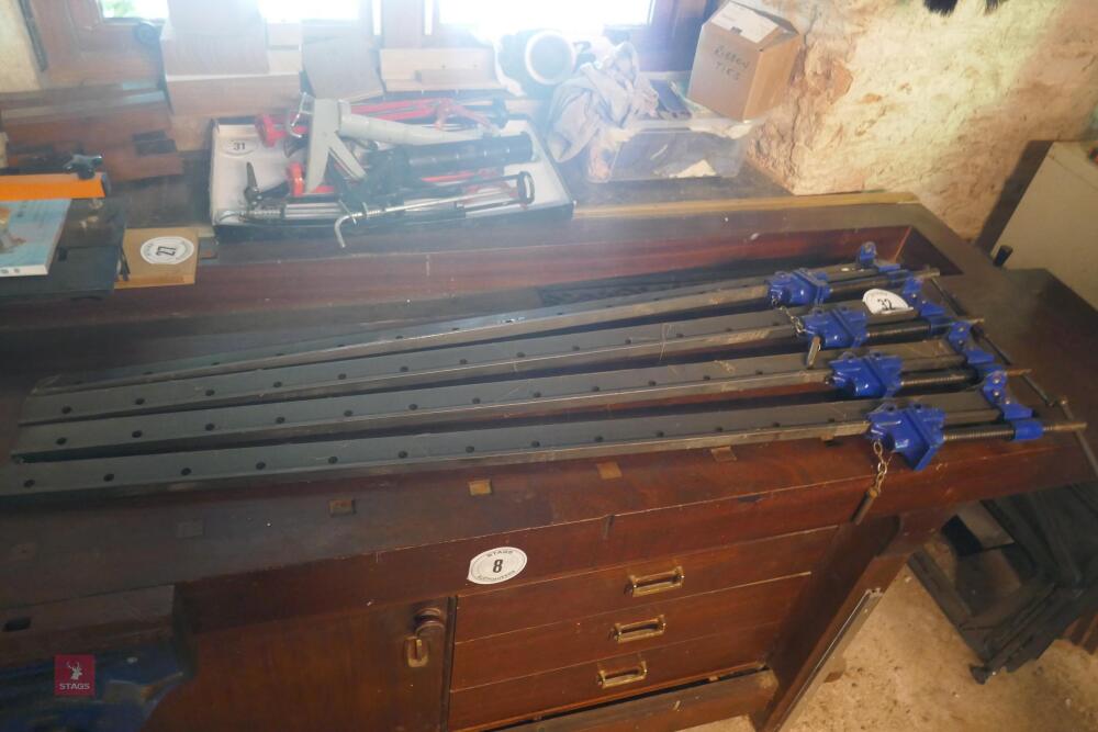 2 X 4' RECORD SASH CLAMPS