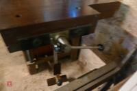 WOODWORKING BENCH, VICES, ETC - 11