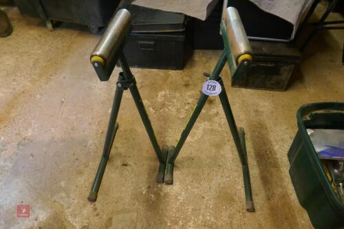 2 X RECORD POWER RPR400 ROLLER STANDS