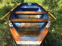 11' FIBREGLASS BOAT WITH TRAILER - 2