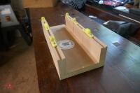 WOODEN MITRE BOX - 3