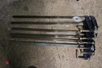 6 X 27'' SASH CLAMPS - 6