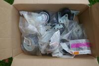 BOX OF CASTORS & WHEELS - 2