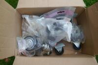 BOX OF CASTORS & WHEELS - 3