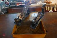 STANLEY NO.4 SMOOTHING PLANE & 1 VARIOUS