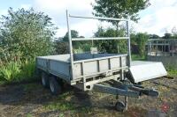 10' IFOR WILLIAMS FLAT BED TRAILER - 4