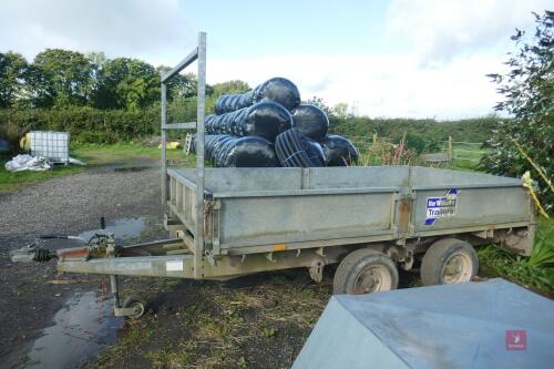 10' IFOR WILLIAMS FLAT BED TRAILER