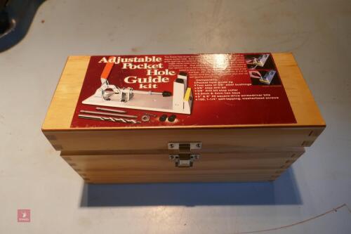 ADJUSTABLE POCKET HOLE GUIDE KIT