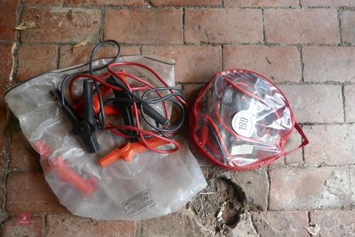 2 X SETS OF JUMP LEADS