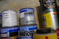 TOP SHELF OF PAINT & VARNISH - 2