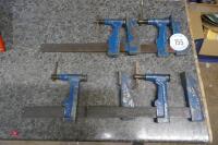 4 ENGINEERS BAR CLAMPS