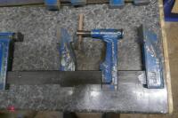 4 ENGINEERS BAR CLAMPS - 5