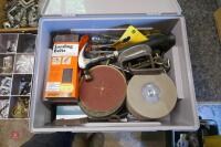 BOX OF SMALL TOOLS & WORKSHOP SUNDRIES - 4