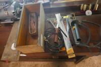 BRAZING TORCH & RODS IN WOODEN BOX