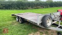 1998 BATESON 16' BEAVER TAIL FLATBED - 4