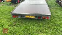 1998 BATESON 16' BEAVER TAIL FLATBED - 15