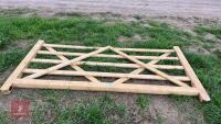 8' WOODEN GATE - 4