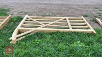 2 X 8' WOODEN GATES - 5