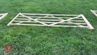 10' WOODEN FIELD GATE - 2