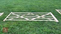 10' WOODEN FIELD GATE - 3