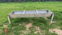 GALVANISED FREESTANDING CATTLE TROUGH - 2