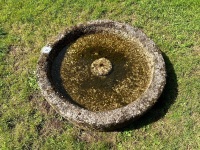 CIRCULAR GRANITE TROUGH/PLANTER - 2