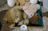 BOX OF FLUFFY TOYS - 3