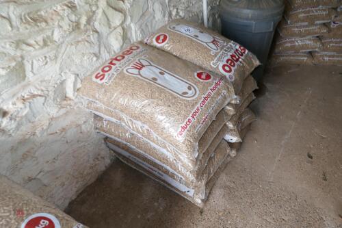 10 X 18KG BAGS OF SORBEO BEDDING