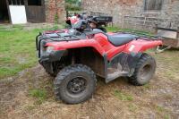 2018 HONDA FOURTAX 420CC QUAD BIKE