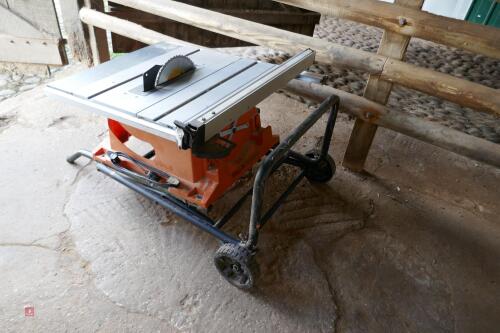 EVOLUTION 255MM TABLE SAW