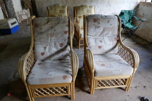 2 X CONSERVATORY CHAIRS