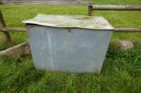 GALVANISED FEED BIN