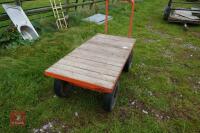 4 WHEEL FEED TROLLEY/CART - 4