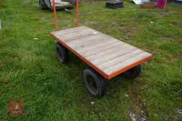 4 WHEEL FEED TROLLEY/CART - 2