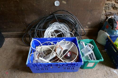 HEAT LAMP, EXTENSION CABLE, CABLE