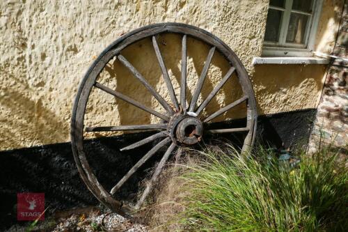 ORNATE CART WHEEL