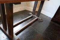 WOODEN DINING TABLE - 8
