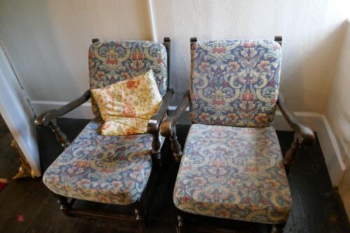 2 MATCHING ARM CHAIRS