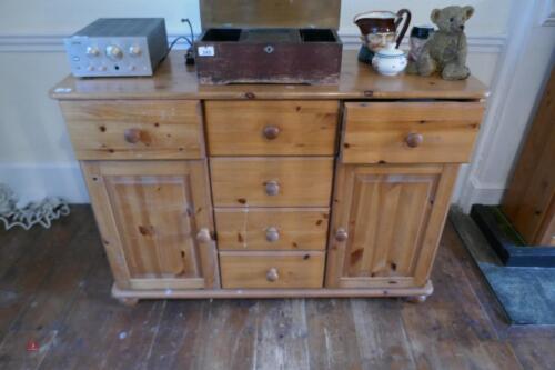 CHEST OF PINE DRAWERS