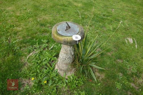 STONE SUN DIAL