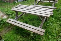 59'' X 21'' PICNIC TABLE - 2