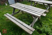 59'' X 21'' PICNIC TABLE